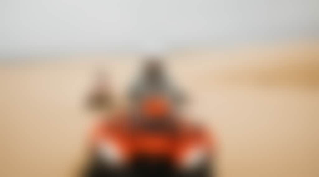 Driving on sand dunes