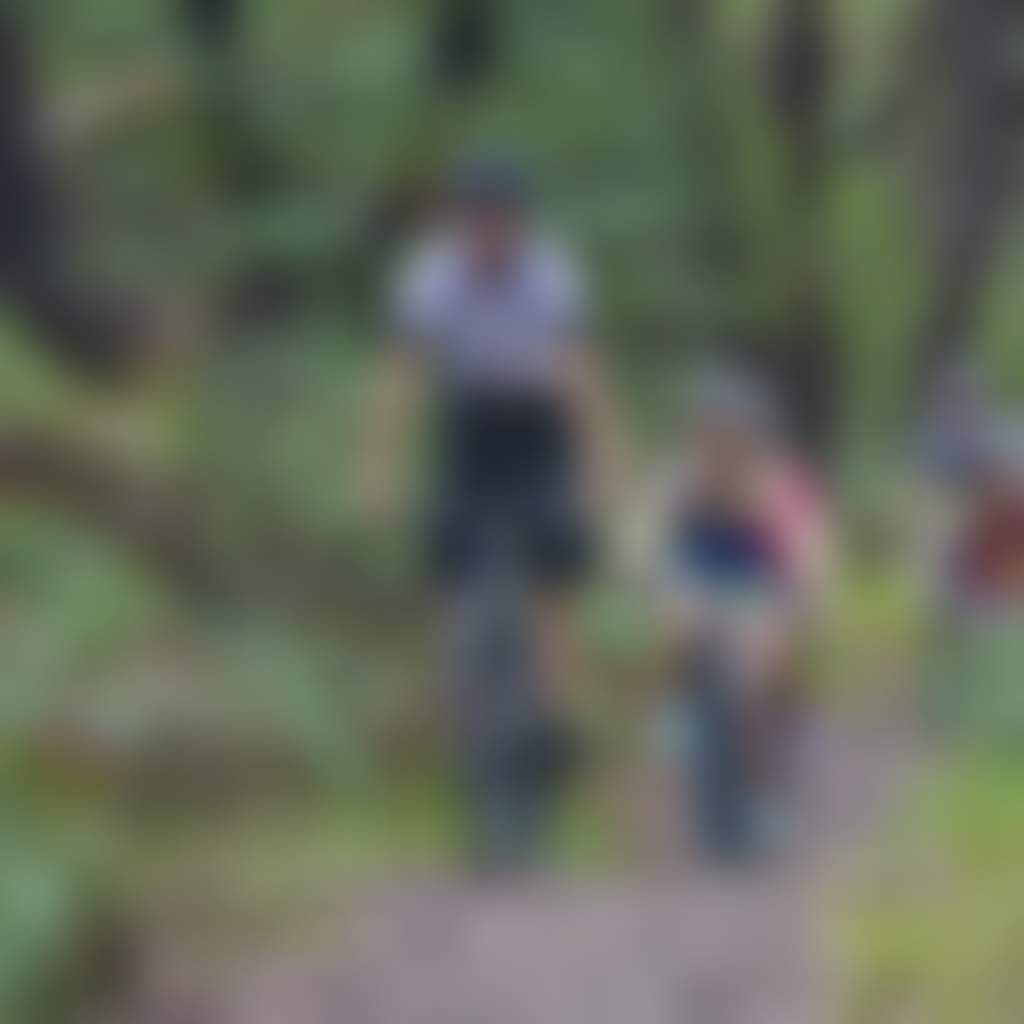 Family mountain biking port stephens